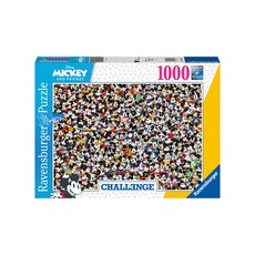 코리아보드게임즈 챌린지 미키 퍼즐 R167449, 1000피스, 혼합색상, 1개
