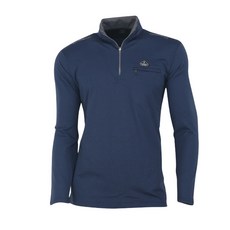 Roberto 男士登山半拉鍊長袖T 卹 OCTRV5026W1