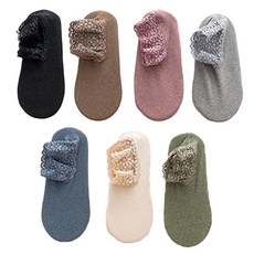 蕾絲孕婦睡眠襪7件組 D23, 1組