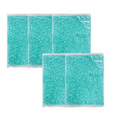 미미네스톤 칼라샌드 자갈 1kg, 산호색, 5개