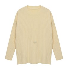 탱커스 여성 러블리 허리단추 니트