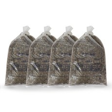 미미네스톤 왕사 3~5mm 4kg, 브라운, 4개