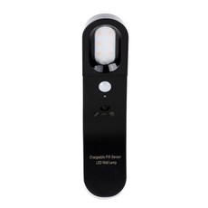 LED 자동 센서등 블랙 파나소닉 배터리 오렌지 3000K, 1개