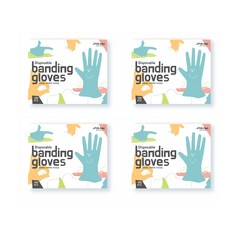 tissuedori 可生物降解腕帶衛生手套 100p, 4個, 100件