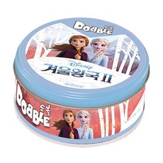 DOBBLE 快樂猴麵包樹冰雪奇緣 2 棋盤遊戲, 白色的