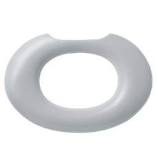 힙비 라운드 유아 세면대 쿠션, 쿨그레이, 1개