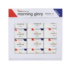 morning glory 700 高級CI橡皮擦, 24個, 單一顏色