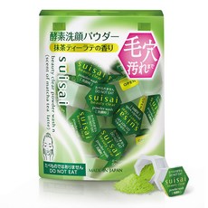 suisai 淨透酵素粉N 抹茶拿鐵款 32入, 1個, 12.8g
