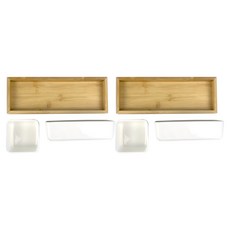 PAULUS 3p 套單服務器碗, 2套, 混合顏色