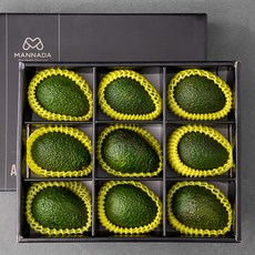 만나다 프리미엄 아보카도 선물세트 9입, 1세트