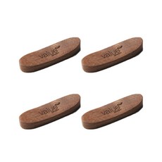 Value Dinis 胡桃木餐具筷架, 棕色, 4個