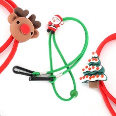 可調節聖誕節造型口罩掛繩