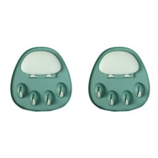 All High 廚房多功能支撐掛架 02, 2個, 草綠色