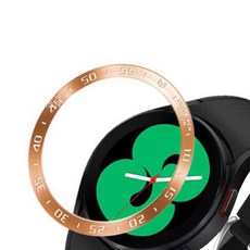 金屬鋼化玻璃錶圈環智慧手錶保護殼 42mm C15, 玫瑰金