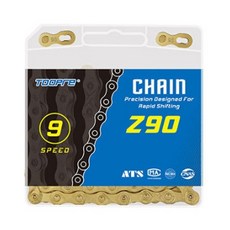 TOOPRE MTB路自行車Shimano兼容鏈9 DAN +鍊鍊接, 金黃色, 1組