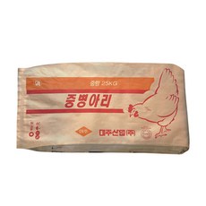 대주 중병아리 사료, 1개, 25kg