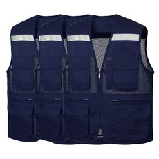 Spotex Glavis 網眼型安全背心 海軍藍 N21SP218S, 3個