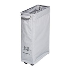 DALPAENGI LIVING 移動式洗衣籃, 1個, 灰色