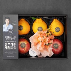 올프레쉬 프리미엄 과일 & 꽃 선물세트 4호, 1세트