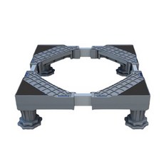 洗衣機底座 單框架 4腳, 1個, 單一商品