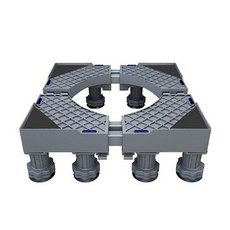 洗衣機底座 雙框架 8腳, 1個, 單一商品