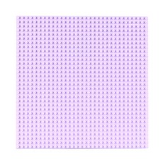 토이다락방 WANGE 레고 놀이판 25.5 x 25.5 cm, 보라, 1개