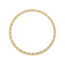 樺木合板花圈 300mm, 單一顏色