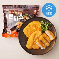 콩쉐프 생생 통 등심 돈까스 3ea (냉동), 450g, 1개