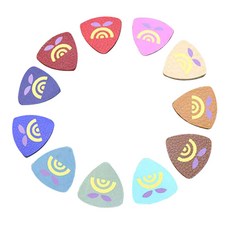 LOCOMANGO 烏克麗麗皮革彈片 隨機出貨, 20個