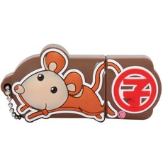 Kalron 12生肖 USB3.0 隨身碟 鼠, 16GB, 1個