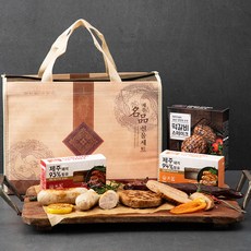 슁켄하우스 제주 명품 수제햄 선물세트 1호 800g + 부직포가방, 1세트