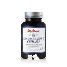 Dr.Brian 鈣鋅維生素D咀嚼錠 135g, 90顆, 1罐