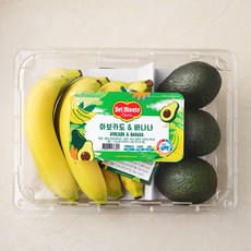 델몬트 멕시코산 아보카도 3개입 + 바나나 6개입 세트, 1세트
