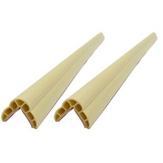 Moonin Tech 軟質邊角保護條 25 x 1200 mm, 米色, 2個