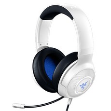 RAZER 雷蛇 KRAKEN X FOR CONSOLE PS耳罩式有線耳機, 白色, RZ04-0289