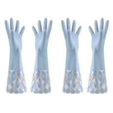 DETAILING SOME 洗車刷毛橡膠手套 雙邊套組, 2套