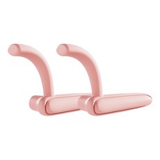 Labolpe 防鎖矽膠保護門把套 右側 2入, 粉紅色, 2個