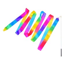 NISPO 節奏體操絲帶彩虹4m, 1個