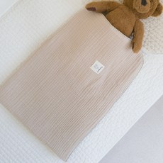 my little daisy 3層紗布毯, 米色