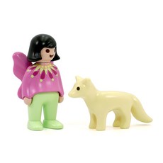 playmobil 摩比人 1 2 3 仙女狐公仔 70403, 1個