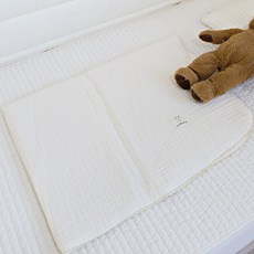 my little daisy 3層紗布毯, 象牙白