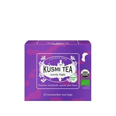 KUSMI TEA Lovely night南非國寶蜜樹茶茶包, 2g, 20包, 1盒