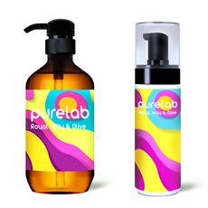 蜂蜜溫和按壓式洗毛精 480ml+慕斯洗毛精 150ml, 1組