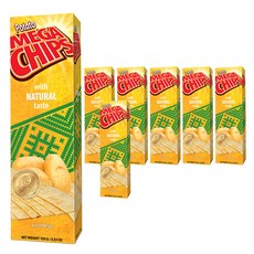 Belproduct Mega Chips 洋芋片 原味, 7盒, 100g