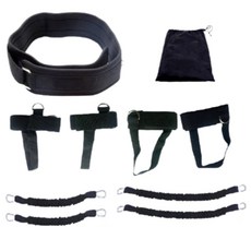 himantes 拳擊阻力帶, 黑色, 1個