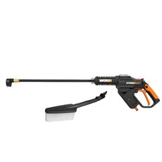 WORX 무선 충전 고압세척기 20V WG630E.2 + 세척브러쉬 WA4048 세트, 1세트