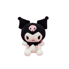 三麗鷗娃娃吊飾, 酷洛米款(黑色), 15cm, 1個