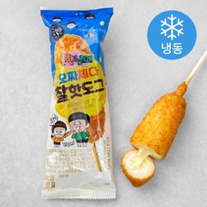 올반 키친 모짜체다 찰핫도그 (냉동), 80g, 1개