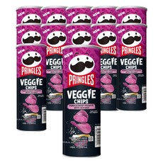 PRINGLES 品客 蔬菜洋芋片 海鹽紫薯風味, 12罐, 97g