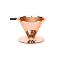 커피창고 티타늄 필터 드리퍼 1~4인용, 로즈골드, 1개